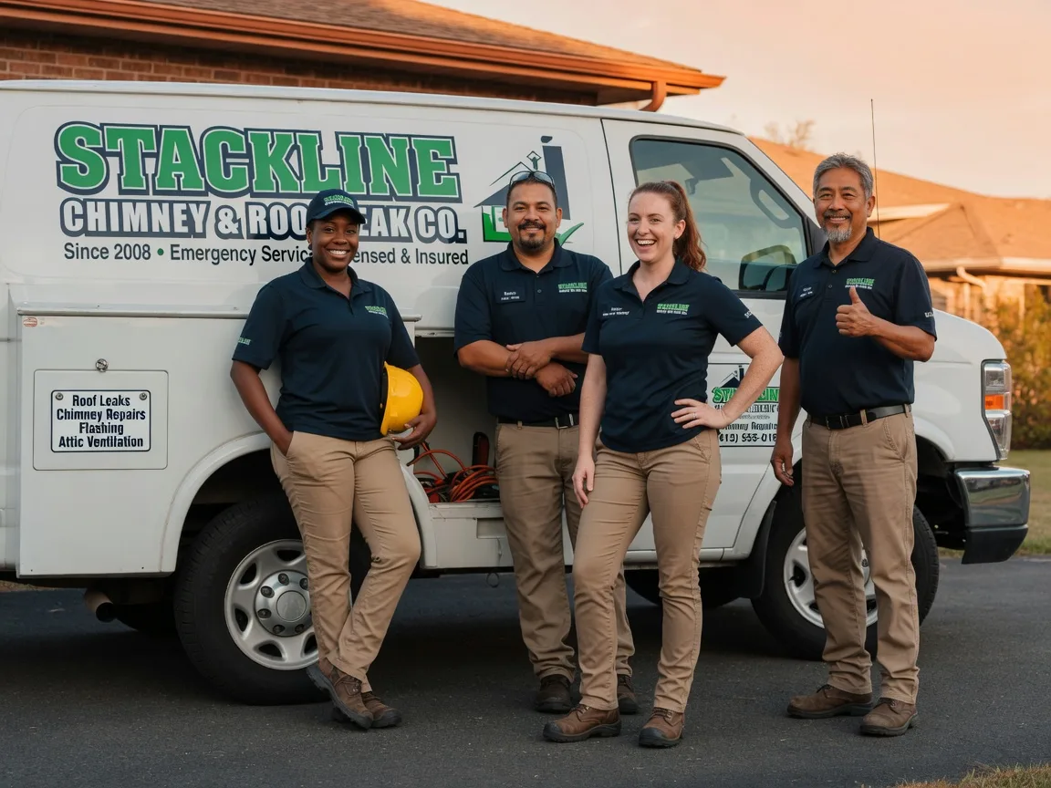 Chimney flashing repair company in Talent, OR